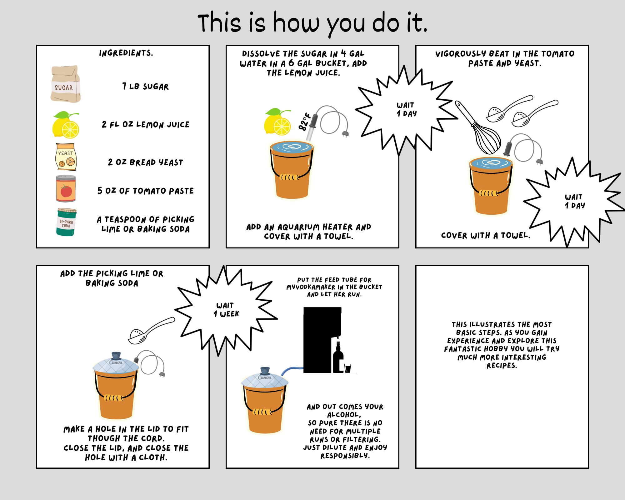 Sugar Wash Infographic